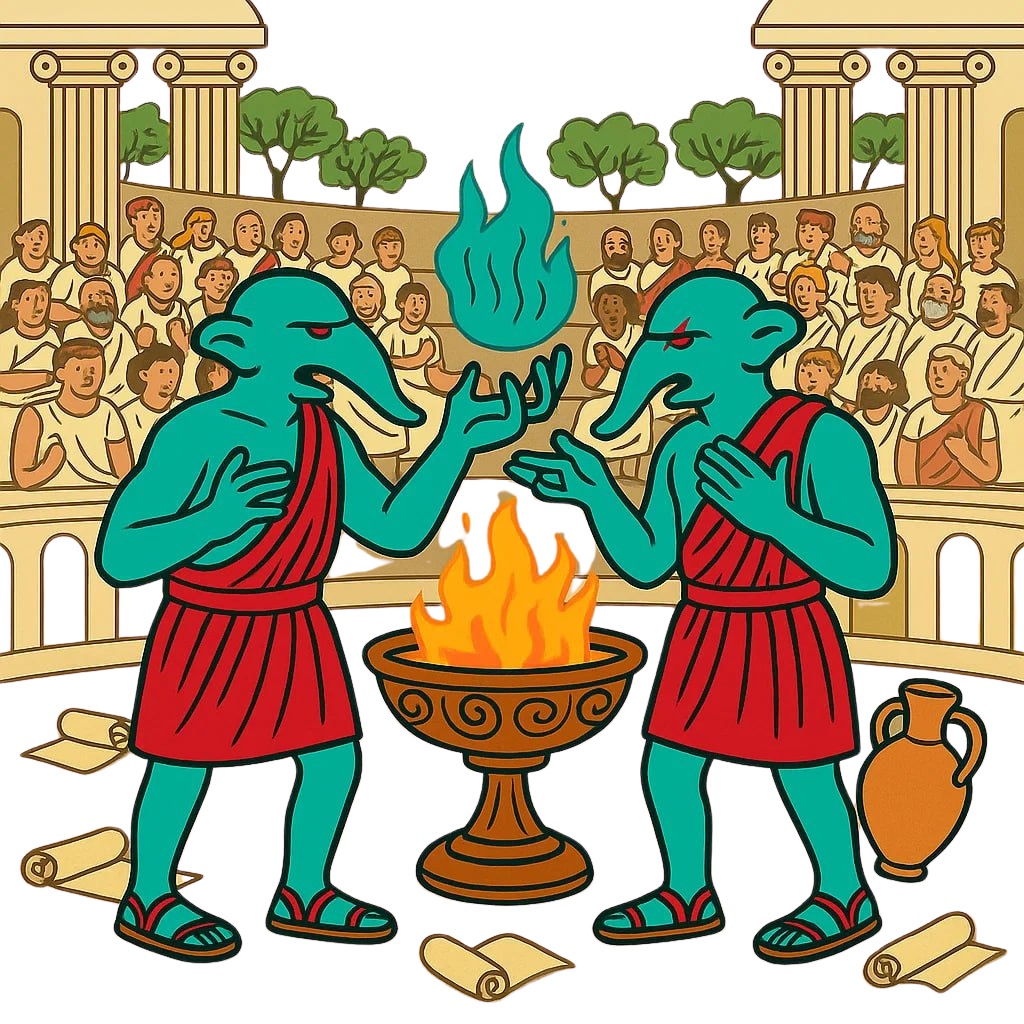 Sacred Ceremony with Sacred Flame